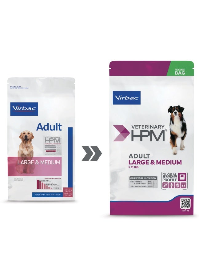 VIRBAC  DRY FOOD FOR ADULT DOG LARGE &MEDIUM - Image 3